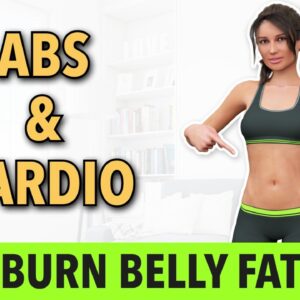 Groovy Workout to Burn Belly Fat with Cardio Exercises