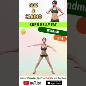 #groovy #workout to #burnbellyfat with #cardioexercises  ⁨@RobertasGym  #homeworkout #weightloss