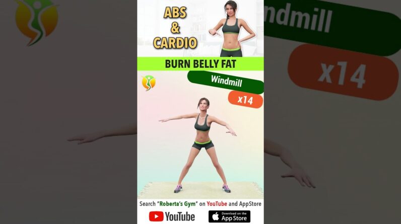 #groovy #workout to #burnbellyfat with #cardioexercises  ⁨@RobertasGym  #homeworkout #weightloss