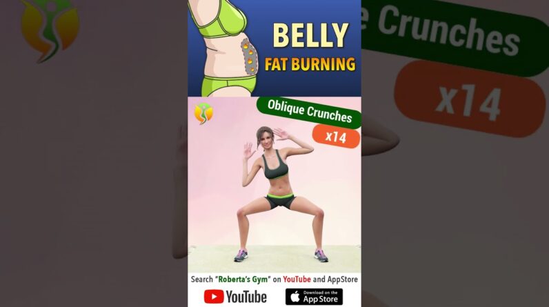 #easy #bellyfatburning #workout : #nostress on your joints!  ⁨@RobertasGym#homeworkout #weightloss