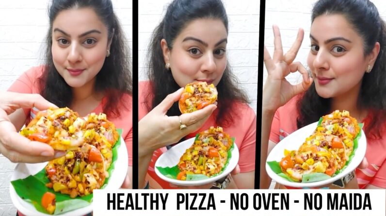 Pizza Craving? Try This NO-OVEN Healthy Pizza!