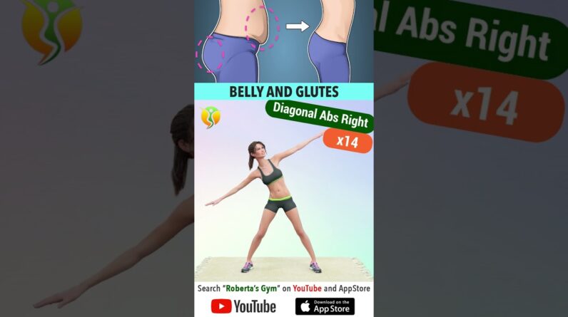 #30minuteworkout for a #flatbelly and Round #glutes @RobertasGym  #homeworkout #weightloss