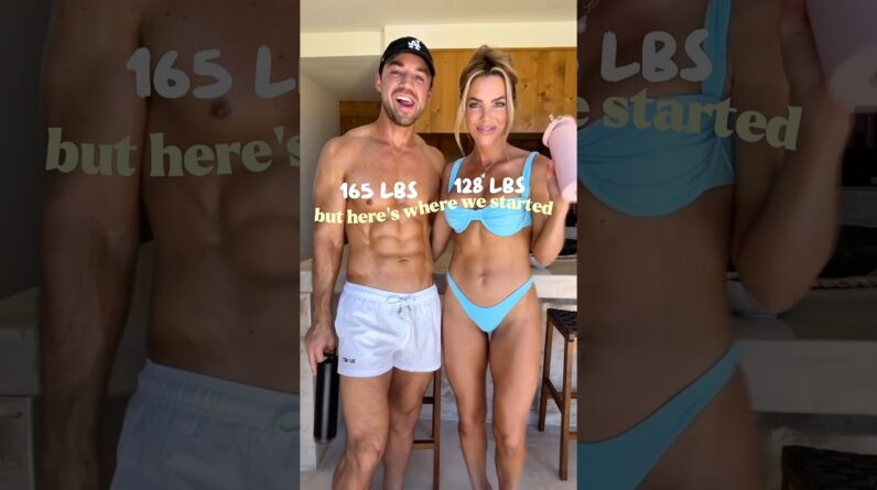 We lost 90 pounds but here’s where we started… this could be you!