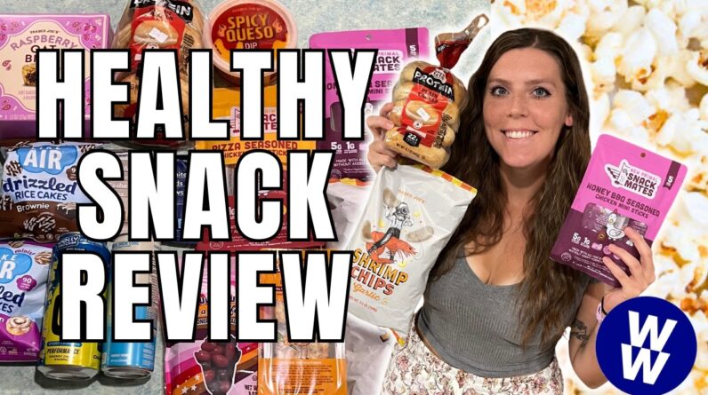 Healthy Snack Review | Trying New Healthy Low Point Foods | WeightWatchers Points, Calories & Macros