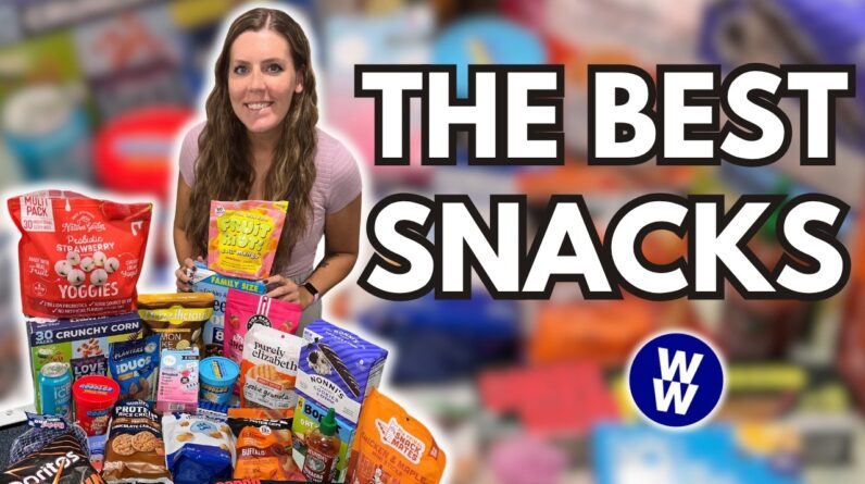 Our TOP Healthy Snacks for Weight Loss | WeightWatchers Points | Our Favorite Snack Review Finds