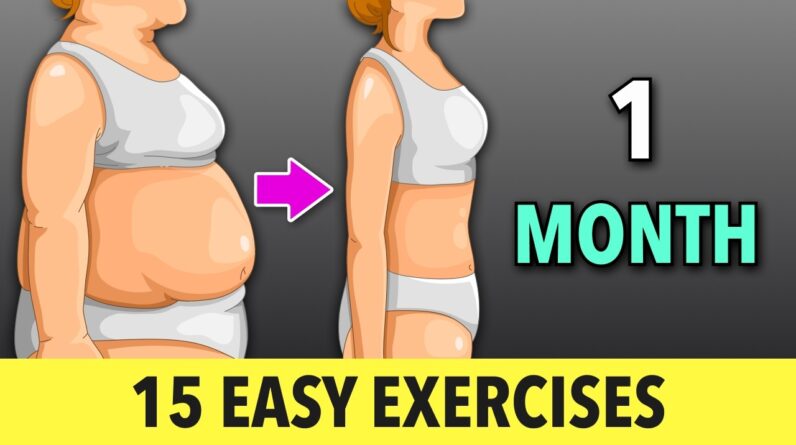 15 Easy Exercises to Lose Weight in 1 Month (No-Jumping)