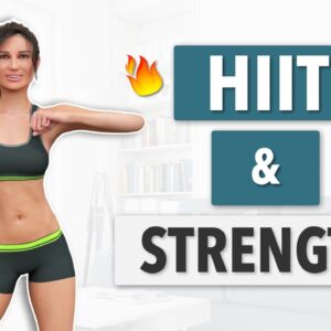 Active HIIT Workout & Bodyweight Strength Training (NO REPEATS)