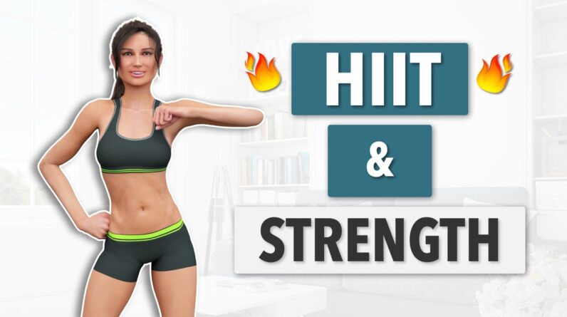 Active HIIT Workout & Bodyweight Strength Training (NO REPEATS)