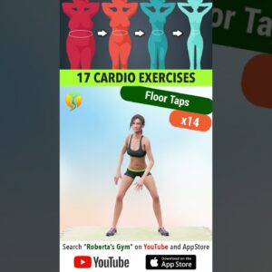 17 #cardioexercises to Speed-up #weightlossroutine @RobertasGym  #homeworkout #weightloss
