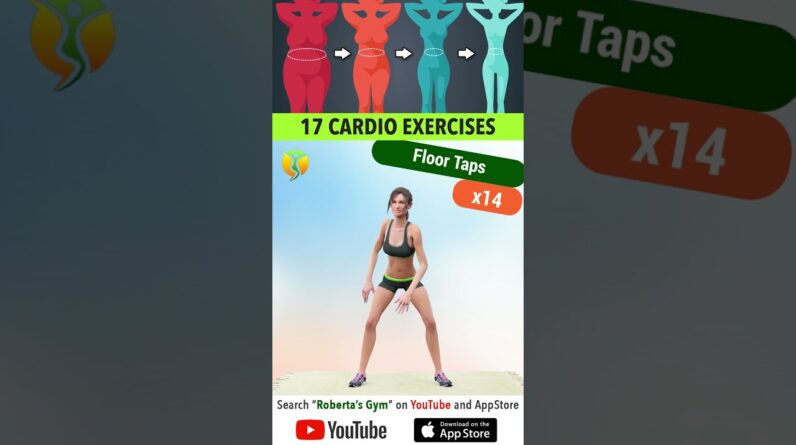 17 #cardioexercises to Speed-up #weightlossroutine @RobertasGym  #homeworkout #weightloss