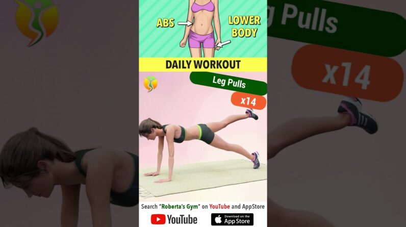 #30min Sculpted #abs and #lowerbody – #dailyworkout  ⁨@RobertasGym #homeworkout #bellyworkout