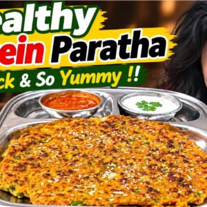 Dietitian's  Secret Healthy Paratha Recipe!! Dont tell anyone