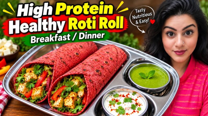 Dietitian’s Secret: High Protein Roll Ready in 2 Minutes!