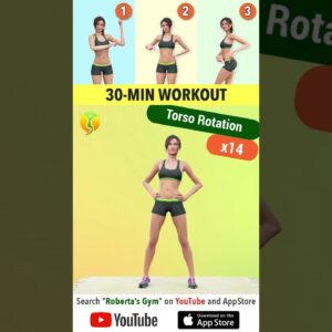 30-Min #abs , #upperbody and #lowerbody #sweatsession #workout  ⁨@RobertasGym  #homeworkout
