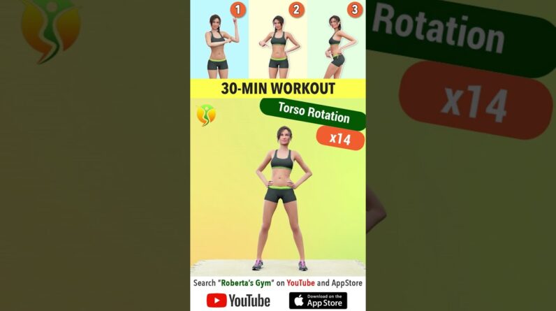 30-Min #abs , #upperbody and #lowerbody #sweatsession #workout  ⁨@RobertasGym  #homeworkout