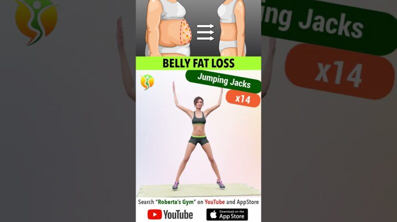 #DailyMorningExercises to #LoseStubbornBellyFat @RobertasGym  #homeworkout #weightloss #bellyfat