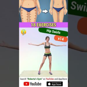 Reduce #legfat with 2 Sets of 18 #exercises for #thighs , #hips and #calves @RobertasGym