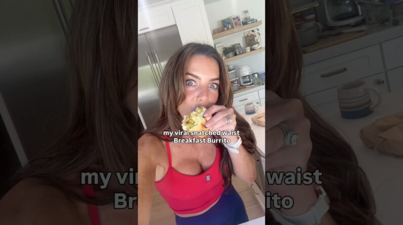 eat THIS breakfast burrito if you want to drop fat | high protein low calorie