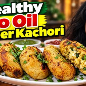 Market Style Kachori Without Oil? You Won't Believe How Tasty This Is!