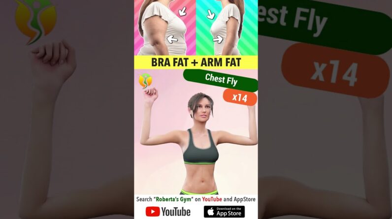 30-Min #upperbodyworkout to #reduce Bra Fat + #armfat  @RobertasGym  #homeworkout #weightloss
