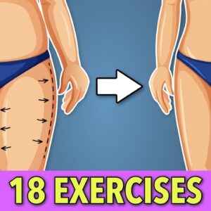 Reduce Leg Fat with 2 Sets of 18 Exercises for Thighs, Hips and Calves