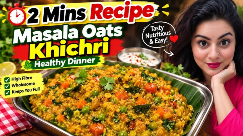 The Ultimate Healthy Masala Oats Recipe | Dietitian’s Top Pick