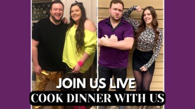COOK WITH US LIVE- Q&A with a Live Cooking Demo Making Healthy Spaghetti & Meatballs