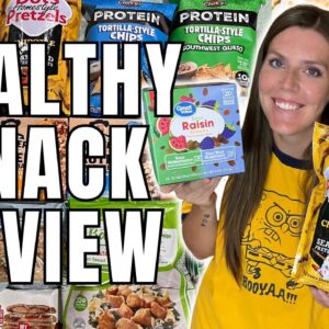 Healthy Snack Review | Trying New Healthy Low Point Foods | WeightWatchers Points, Calories & Macros
