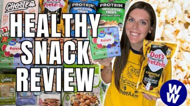 Healthy Snack Review | Trying New Healthy Low Point Foods | WeightWatchers Points, Calories & Macros