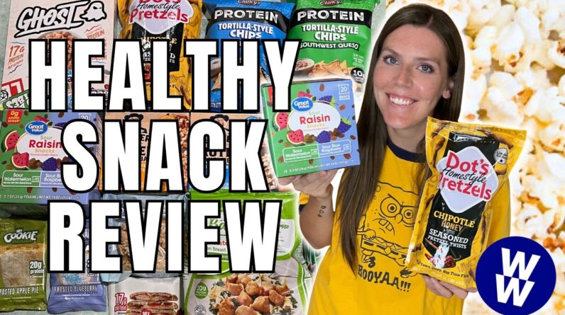 Healthy Snack Review | Trying New Healthy Low Point Foods | WeightWatchers Points, Calories & Macros
