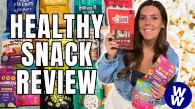 Healthy Snack Review | Trying New Healthy Low Point Foods | WeightWatchers Points, Calories & Macros