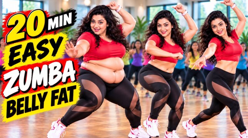 Dance Away Belly Fat : 20 MIN Zumba Workout