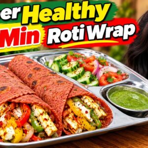 Dt. Natasha's Secret: The Ultimate High Protein Healthy Roti Roll
