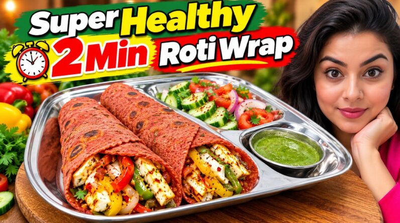 Dt. Natasha's Secret: The Ultimate High Protein Healthy Roti Roll