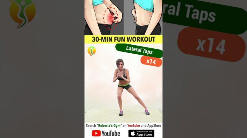 #getmoving with this #30min #funworkout to #losebellyfat  ⁨@RobertasGym #homeworkout #weightloss