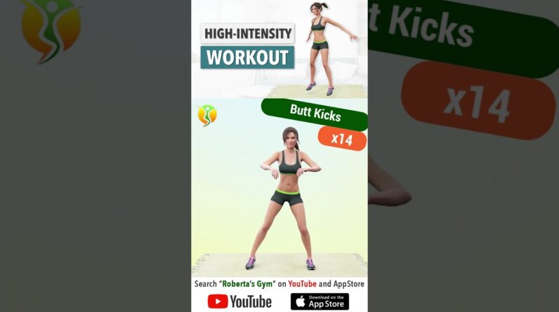 30-Min #highintensity #fullbodyworkout to #burncalories  ⁨@RobertasGym #homeworkout #weightloss