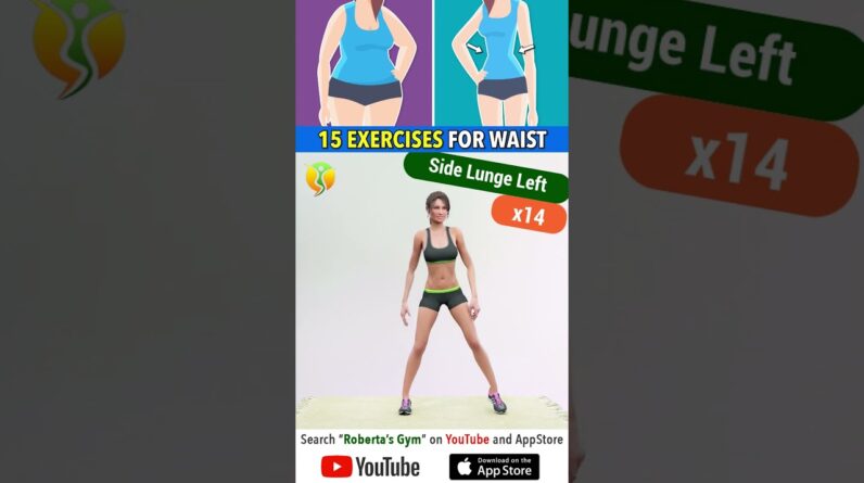 15 #fatburningexercises To #loseinches Off Your #Waist @RobertasGym #homeworkout #weightloss