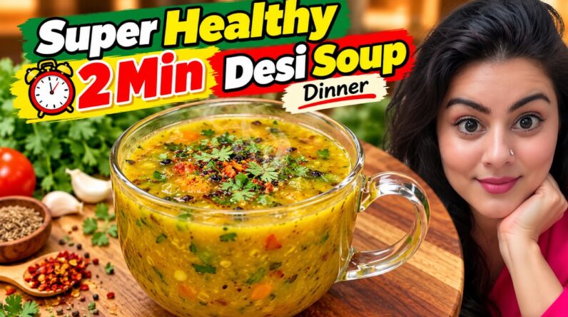 The Only Soup You Need for a Light & Healthy Dinner!